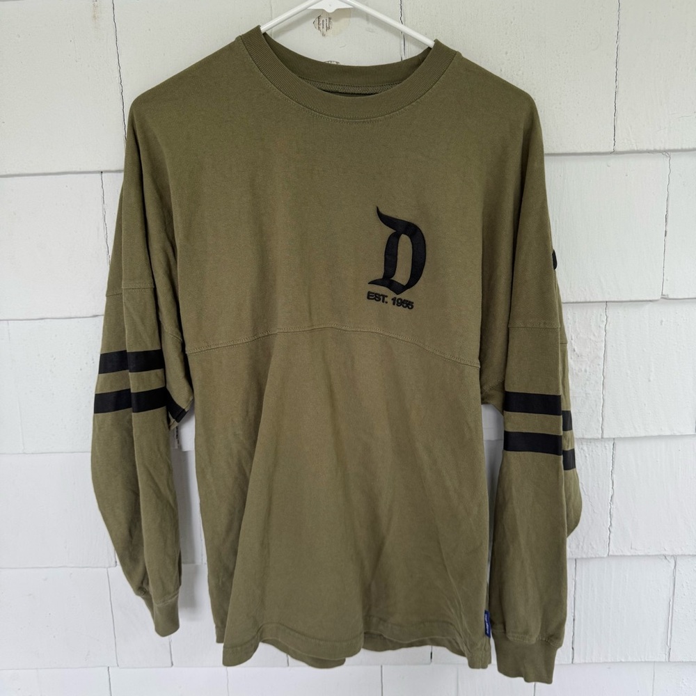 Disneyland Spirit Jersey Long Sleeve Green size Small